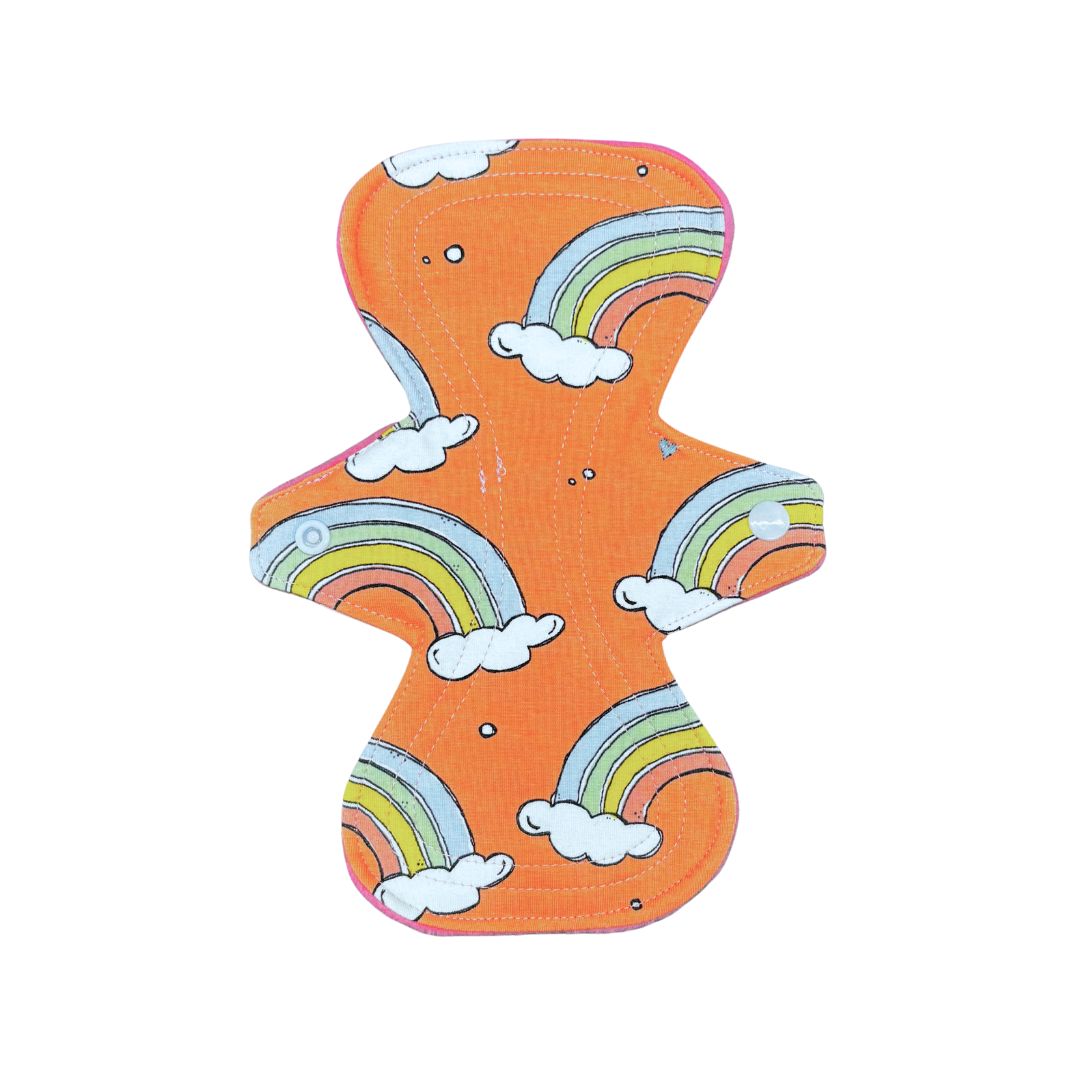 Maandverband | Regenbogen peachy pink