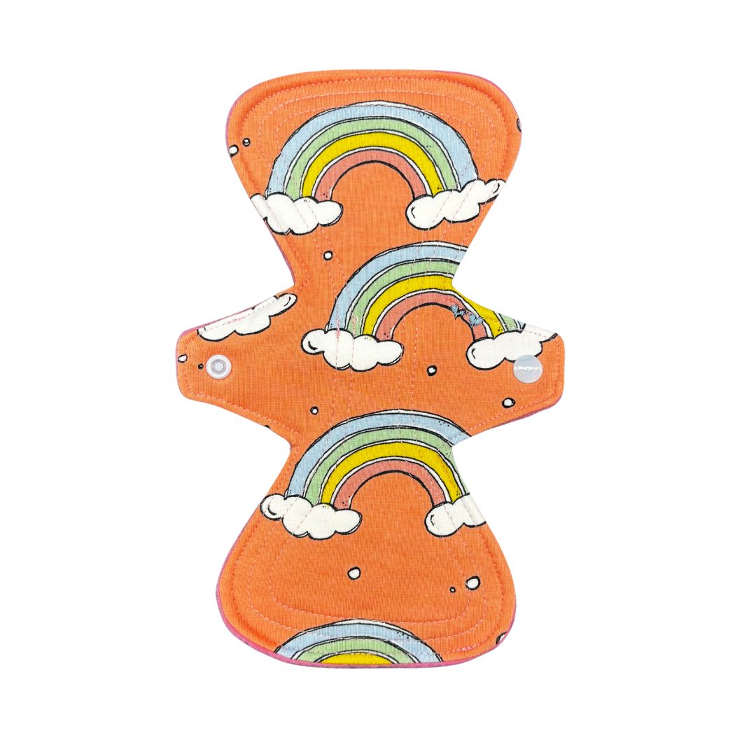 Maandverband | Regenbogen peachy pink