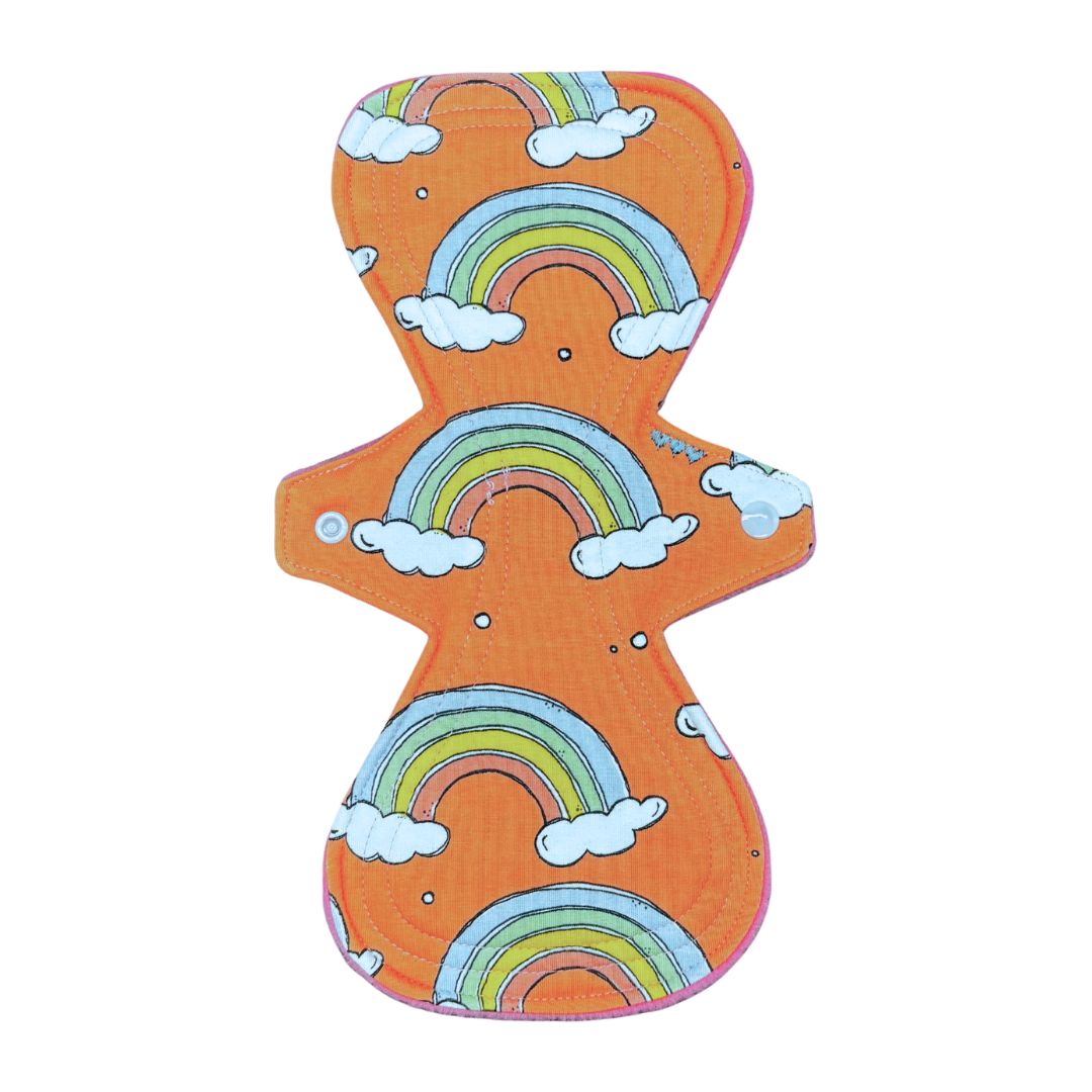 Maandverband | Regenbogen peachy pink