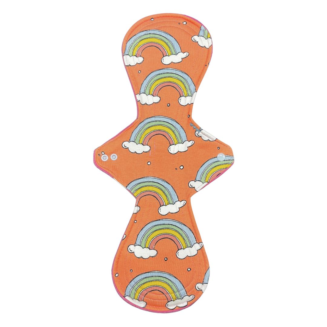 Maandverband | Regenbogen peachy pink