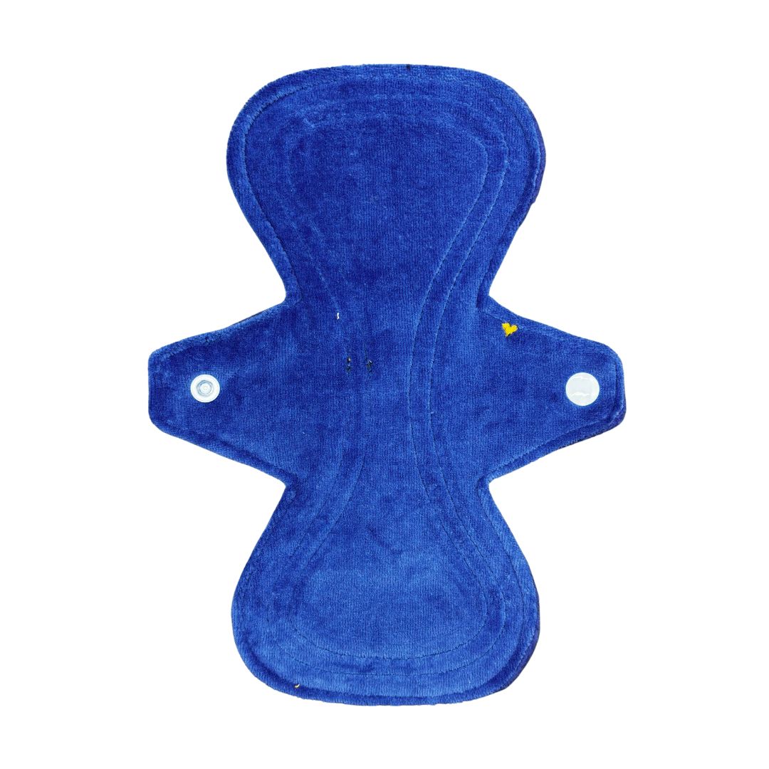Maandverband | Blauw velours Premium