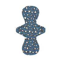 Inlegkruisje | Maxi | Tricot | Panter blue