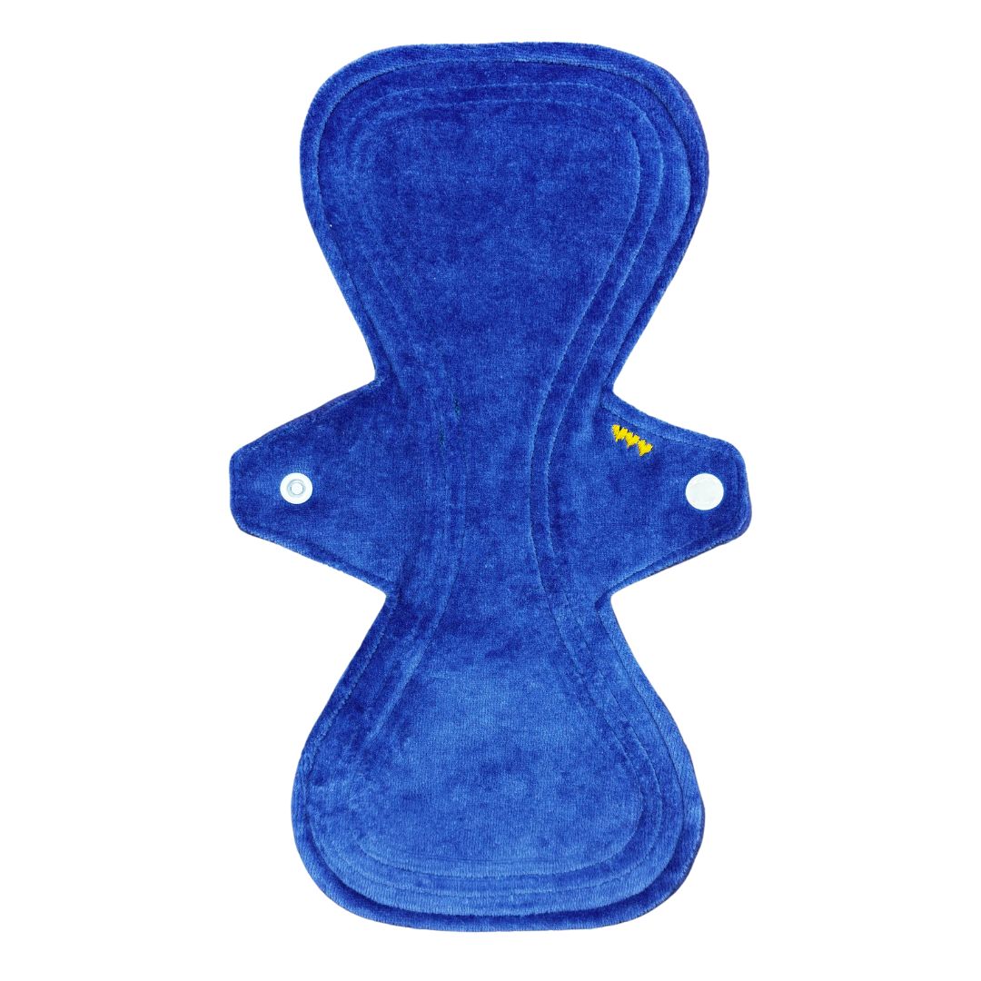 Maandverband | Blauw velours Premium