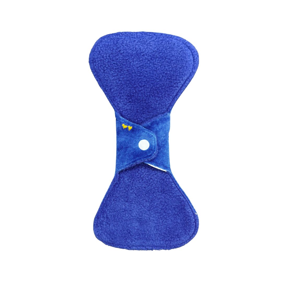 Maandverband | Blauw velours Premium