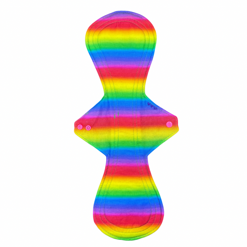 Maandverband Heavy-plus katoen regenboog | LottePads