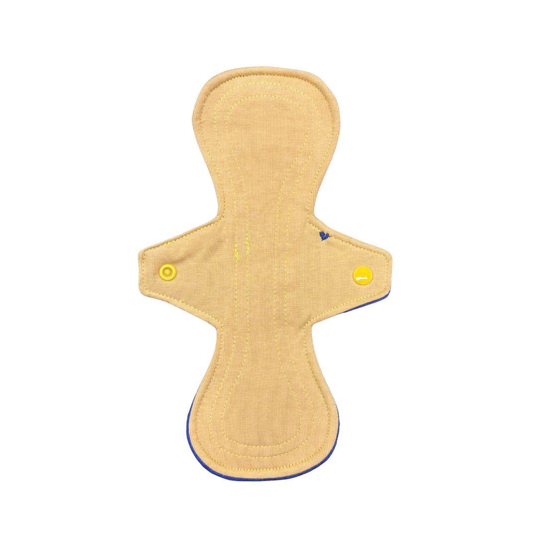 Wiederverwendbare Slipeinlage Maxi Jersey ockergelb - LottePads