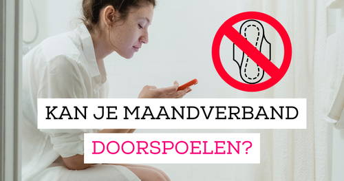 Can you flush sanitary pads down the toilet?
