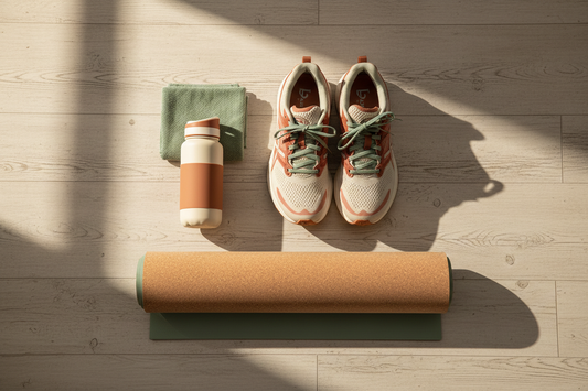 sporten met maandverband 