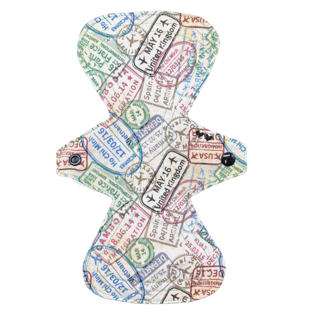 Damenbinden | Mittlerer Baumwolldruck