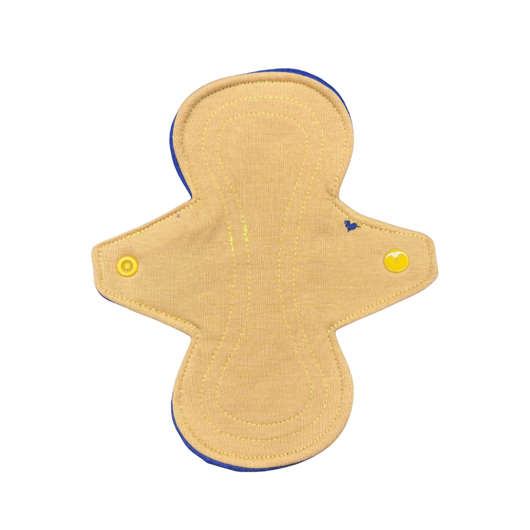 Inlegkruisje | Tricot | Oker geel