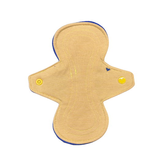 Inlegkruisje | Tricot | Oker geel