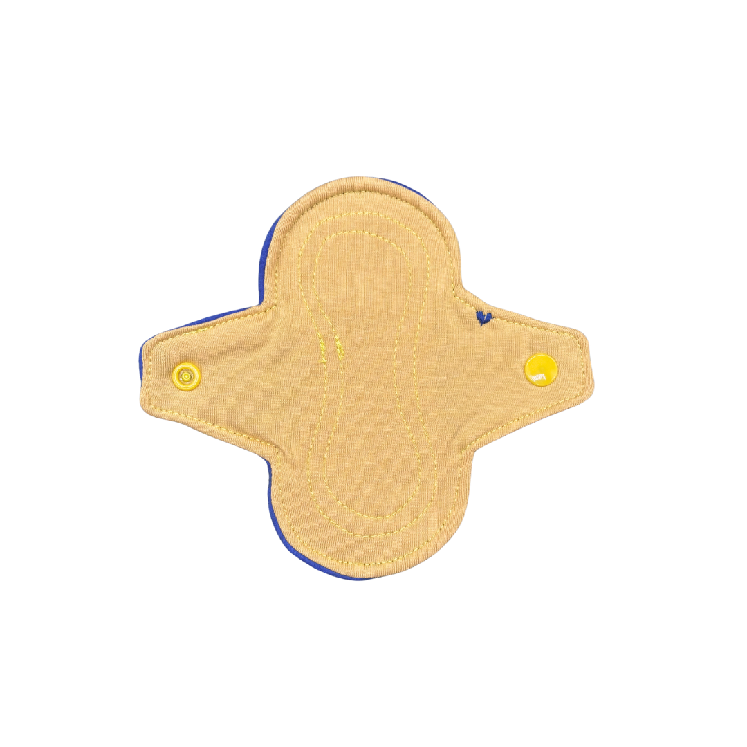 Inlegkruisje | Mini | Tricot | Oker geel