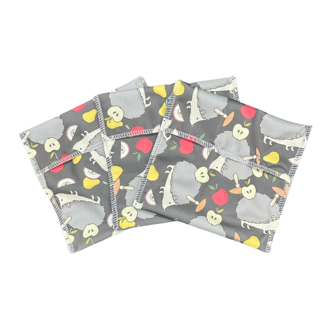 Pad wrappers set van 3 - egeltjes