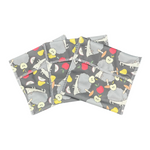 Pad wrapper - hedgehogs