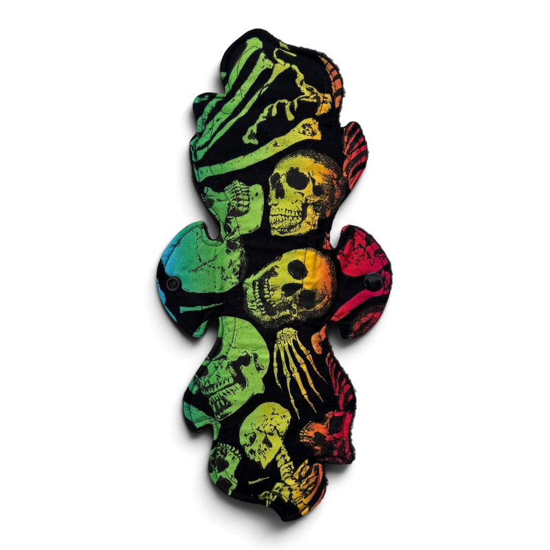 Maandverband | Heavy | Katoen | Halloween | Flame skulls