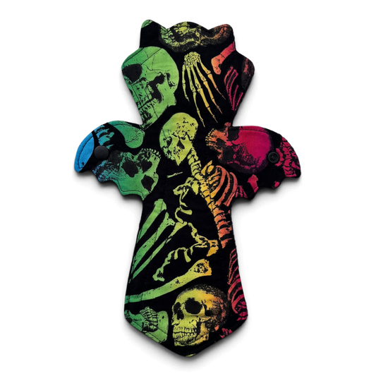 Maandverband | Medium | Katoen | Halloween | Bat skulls