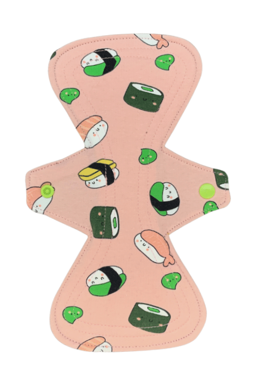 Medium maandverband sushi print