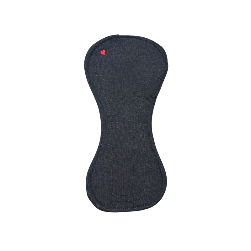 Inlegkruisje | Zonder vleugels | Tricot | Zwart