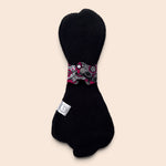 Maandverband | Heavy | Tricot | Halloween | Spook grey skulls