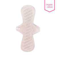 Maandverband | SuperFlow | Velours | Dusty roze