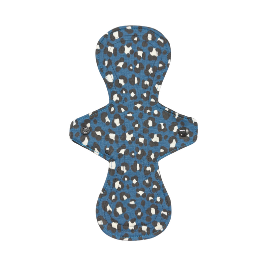 Inlegkruisje | Maxi | Tricot | Panter blue