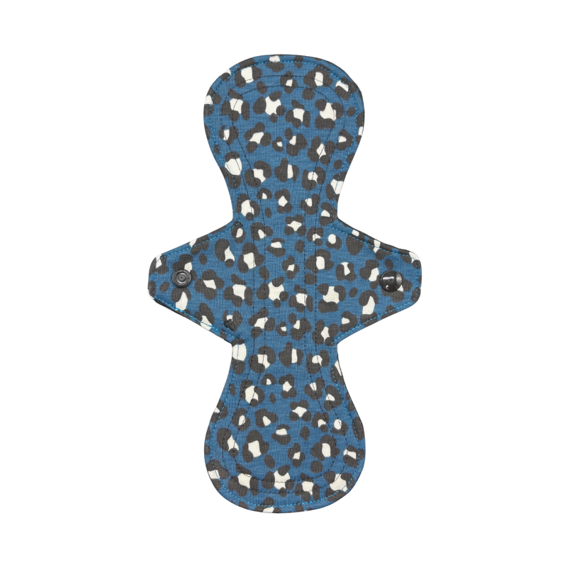 Inlegkruisje | Maxi | Tricot | Panter blue