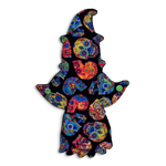 Maandverband | Medium | Katoen | Halloween | Heks sugar skulls