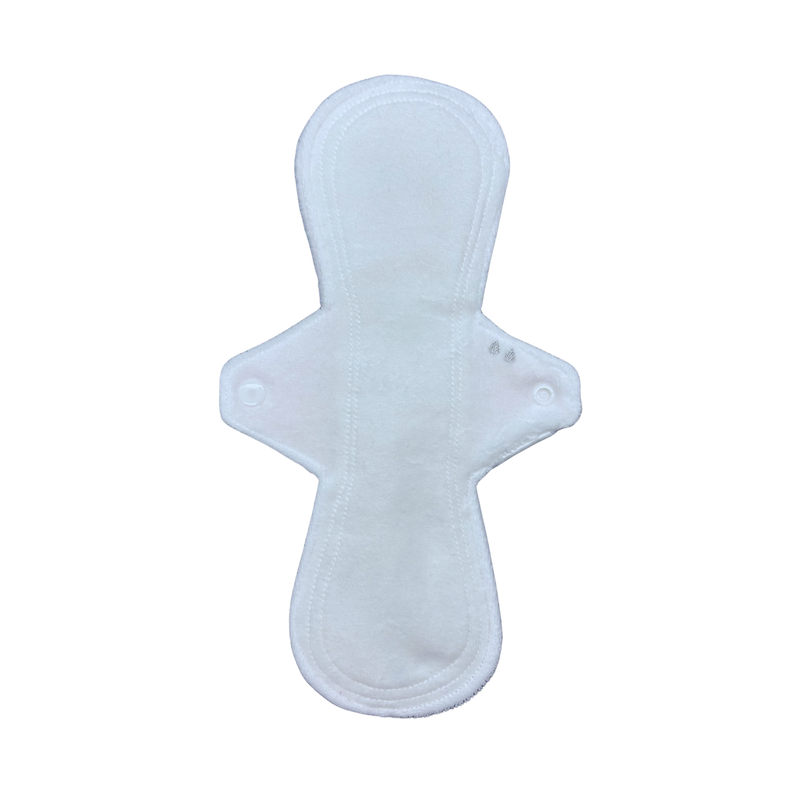 Incontinence Pad | Velour | White