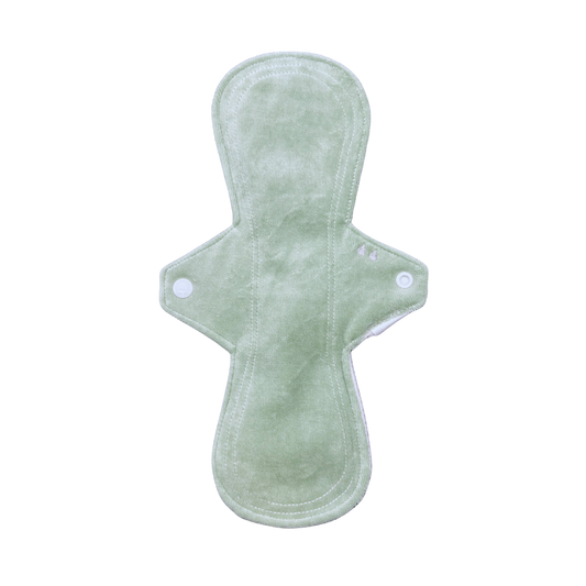 Incontinence Pad | Velour | Mint green