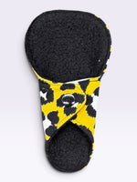 Inlegkruisje | String | Tricot | Panter geel