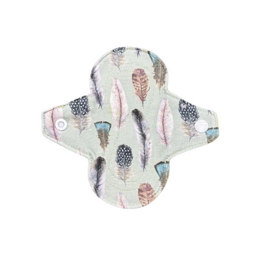 Inlegkruisje | Mini | Tricot | Veertjes