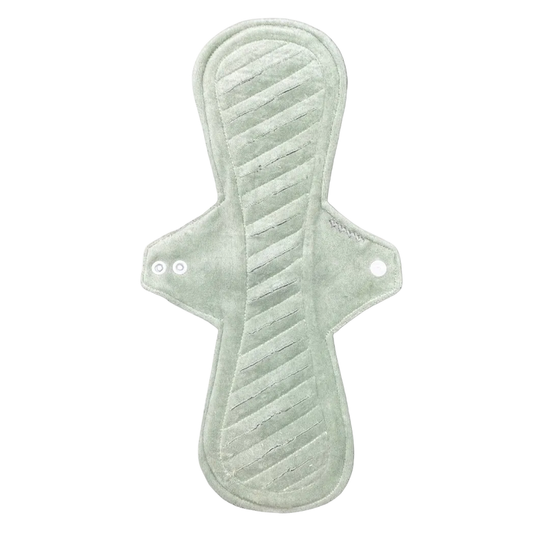 Maandverband | SuperFlow | Velours | Mint groen