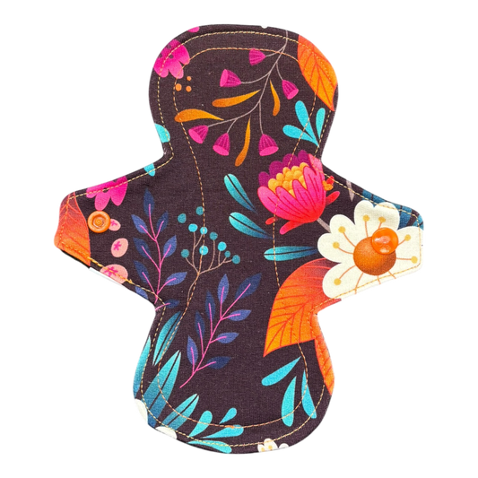 Inlegkruisjes Normaal Tricot Bloemen bruin-2 | LottePads