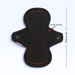 Eerste Menstruatie Set | Medium Small | Zwart | Minimum