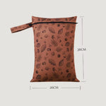 Bewaarzak wasbaarmaandvermand | print