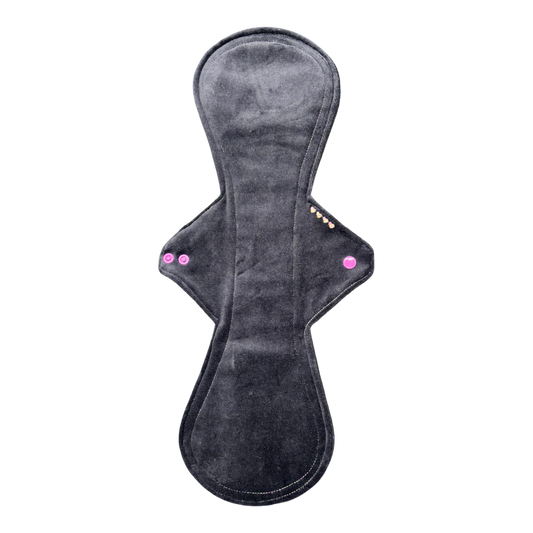 Maandverband | Heavy Plus | Velours | Zwart