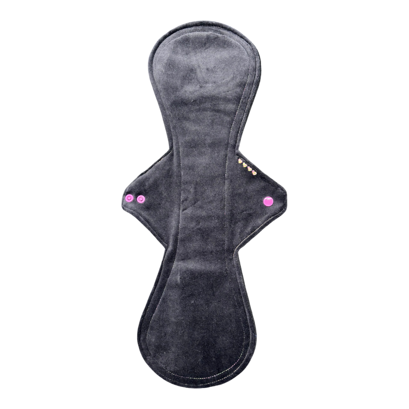 Maandverband | Heavy Plus | Velours | Zwart