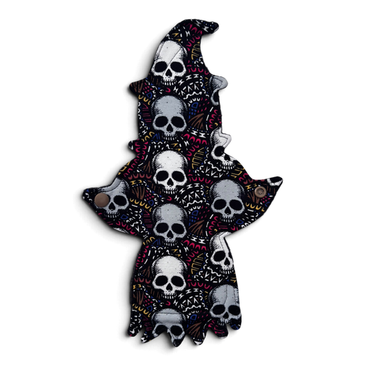 Maandverband | Medium | Tricot | Halloween | Witch skullies
