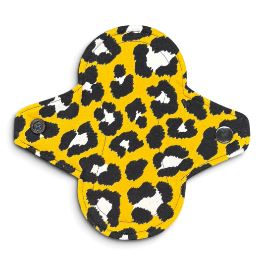 Inlegkruisje | Mini | Tricot | Panter geel