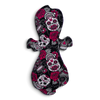 Maandverband | Heavy | Tricot | Halloween | Spook grey skulls