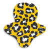 Inlegkruisje | String | Tricot | Panter geel