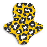 Inlegkruisje | String | Tricot | Panter geel
