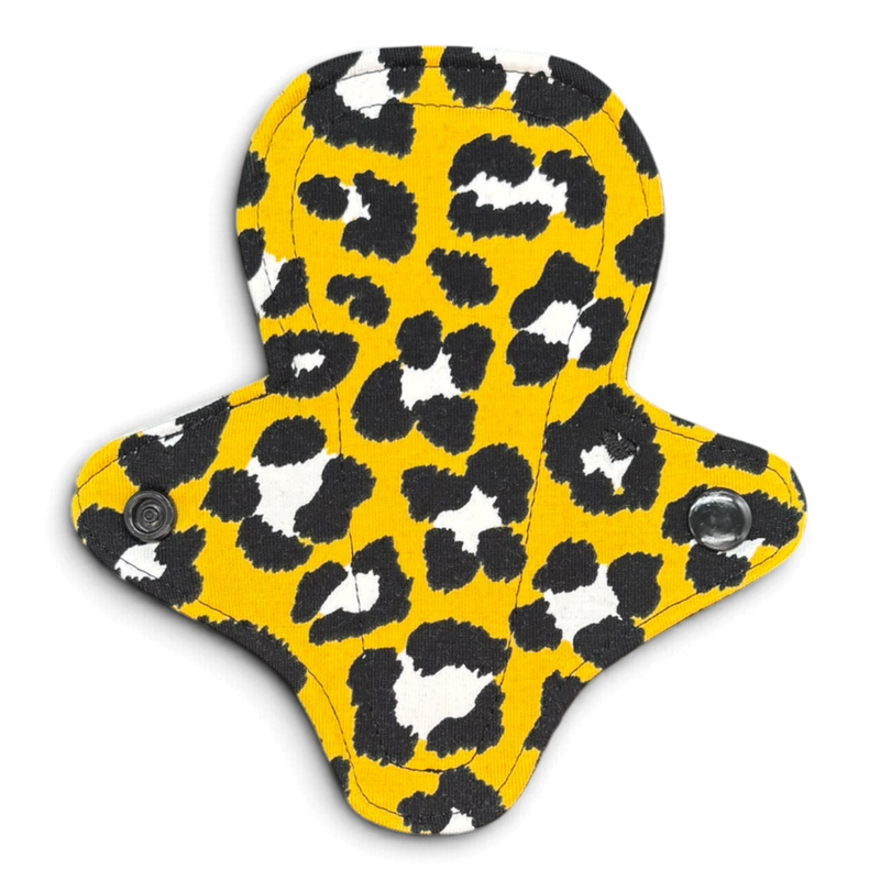 Inlegkruisje | String | Tricot | Panter geel