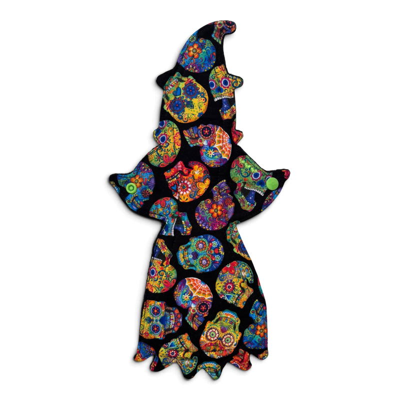 Maandverband | Medium | Katoen | Halloween | Witch sugar skulls