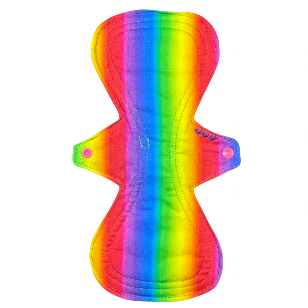 Maandverband | Heavy | katoen | Regenboog