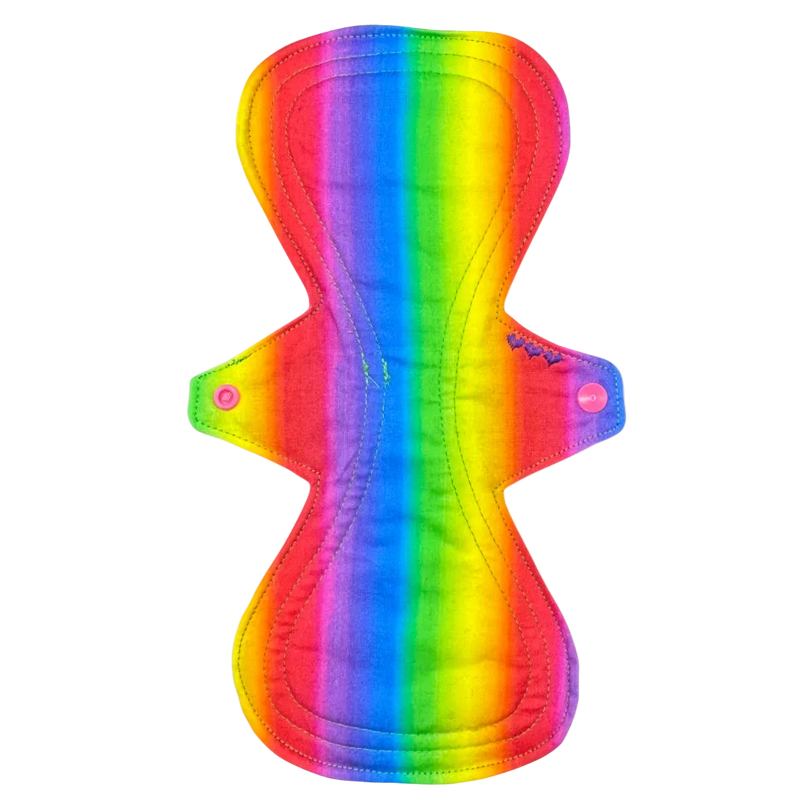 Maandverband | Heavy | katoen | Regenboog