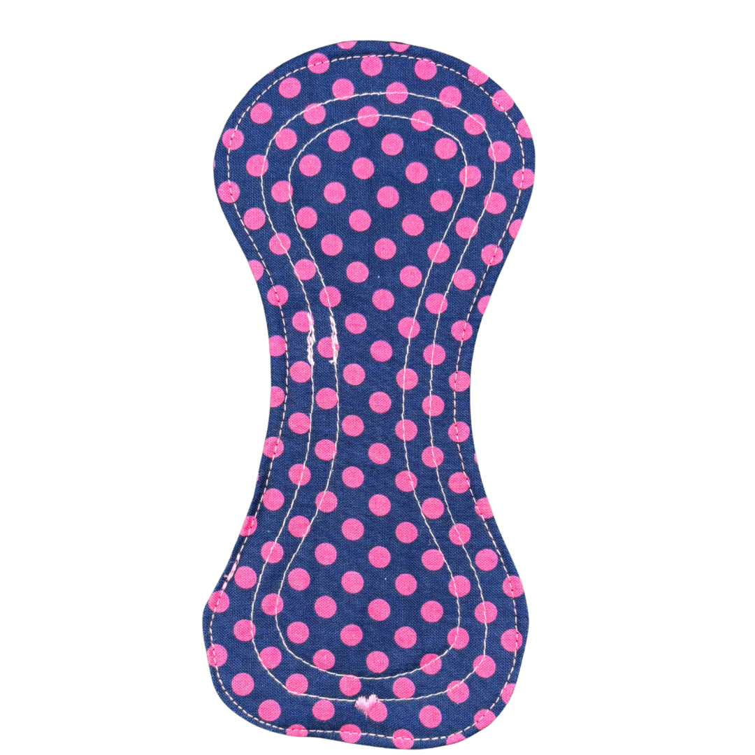 Inlegkruisje | Zonder vleugels | Katoen | Stippen