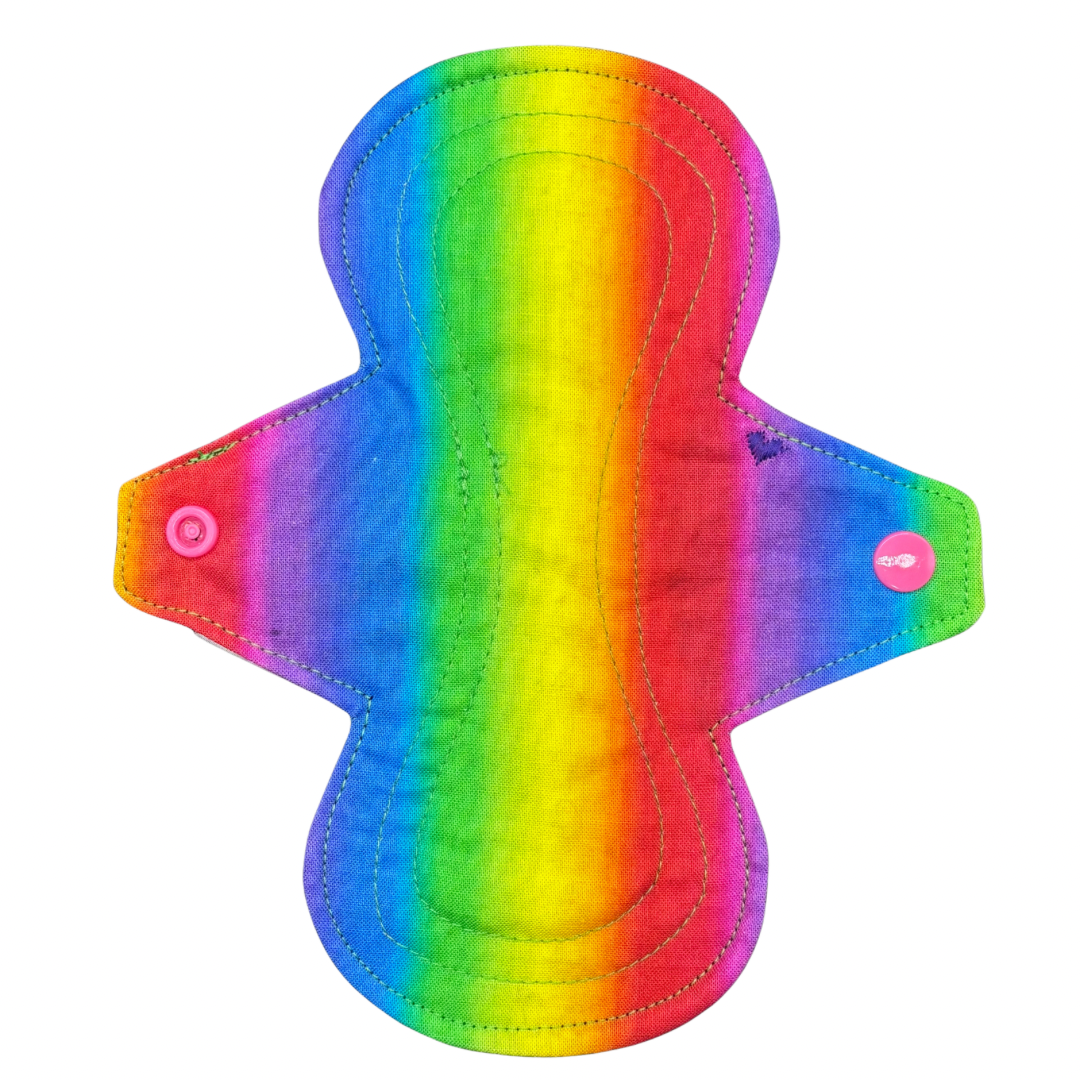 Inlegkruisje | Katoen | Regenboog