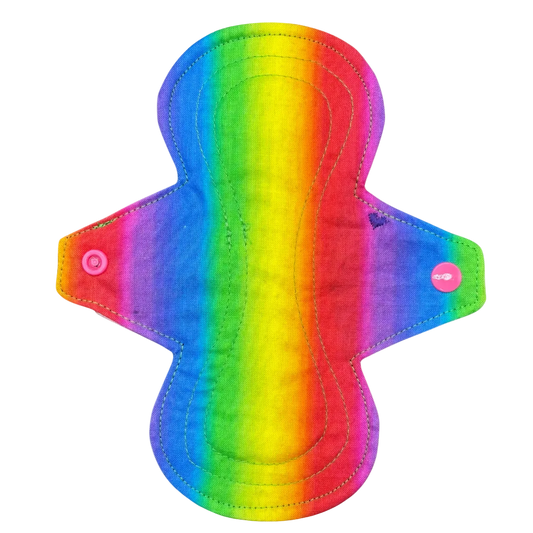 Inlegkruisje | Katoen | Regenboog