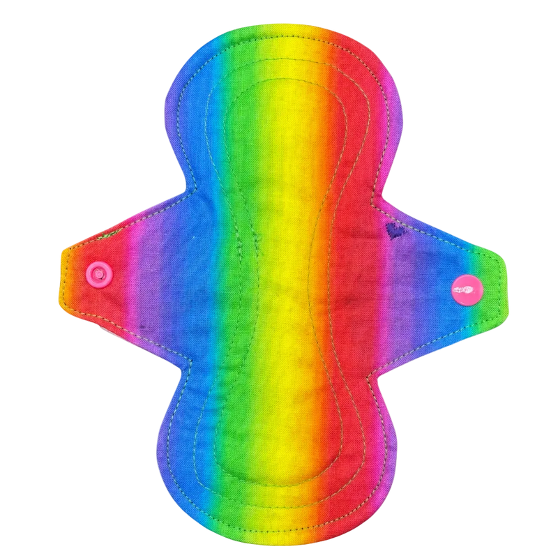 Inlegkruisje | Katoen | Regenboog